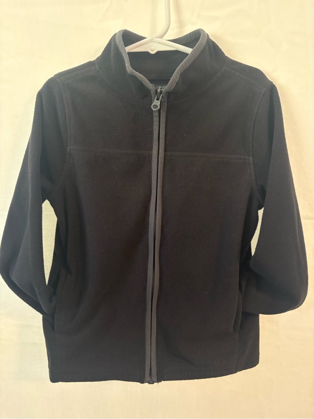 OshKosh B'gosh Black Full-Zip Fleece Jacket